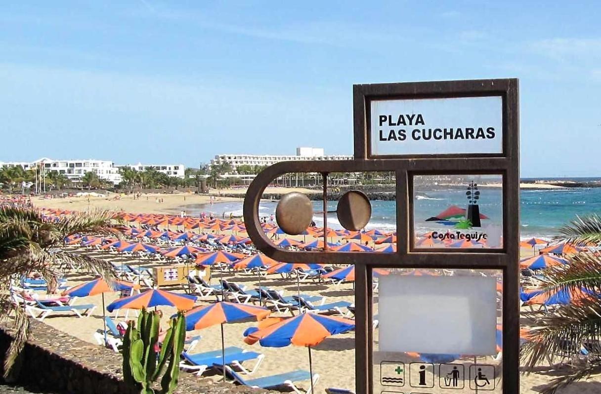 Marina Beach-Apartamentos Tahiche Costa Teguise Exteriör bild